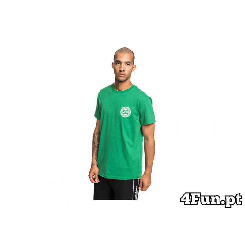 T-SHIRT DC SHOES CIRCLE STAR FB SS 2 VERDE